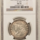 Early Halves 1837 CAPPED BUST HALF DOLLAR, REEDED EDGE – PCGS AU-55, OGH, REALLY PRETTY & PQ!