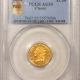 $2.50 1926 $2.50 INDIAN GOLD QUARTER EAGLE – NGC MS-64, CAC APPROVED!