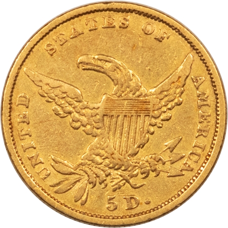 $5 1834 $5 CLASSIC HEAD HALF EAGLE, PLAIN 4 – CIRCULATED!