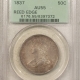 Early Halves 1832 CAPPED BUST HALF DOLLAR, SM LETTERS, O-108 – NGC AU-55, LUSTROUS!