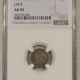 CAC Approved Coins 1804 DRAPED BUST HALF CENT, CROSSLET 4, NO STEMS – CACG MS-62 BN, FRESH & PQ!