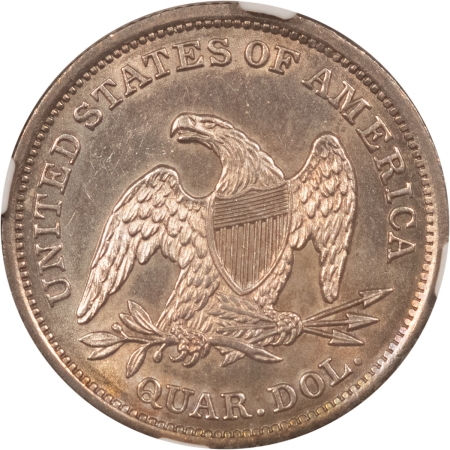 Liberty Seated Quarters 1839 SEATED LIBERTY QUARTER – NGC MS-63, REALLY TOUGH, PRETTY!