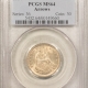 Liberty Seated Halves 1853 SEATED LIBERTY HALF DOLLAR, ARROWS/RAYS – NGC AU-55, SMOOTH!