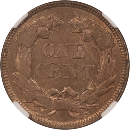 Flying Eagle 1857 FLYING EAGLE CENT – NGC MS-62