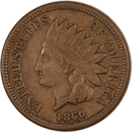 Indian 1860 ROUND BUST INDIAN CENT – HIGH GRADE EXAMPLE!