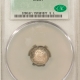 CAC Approved Coins 1795 FLOWING HAIR HALF DIME – PCGS XF-45, LOVELY ORIGINAL! CAC APPROVED!