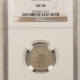 New Certified Coins 1865 THREE CENT NICKEL – NGC MS-62