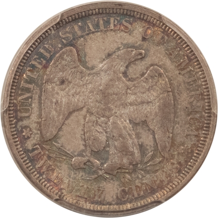 CAC Approved Coins 1875 TWENTY CENT PIECE – PCGS AU-53, PRETTY, PREMIUM QUALITY & CAC APPROVED!