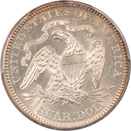 Liberty Seated Quarters 1876 LIBERTY SEATED QUARTER – PCGS MS-62, FLASHY & PREMIUM QUALITY!