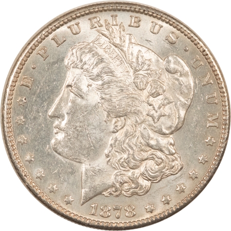 Dollars 1878-S MORGAN DOLLAR –  HIGH GRADE NEARLY UNCIRCULATED LOOKS CHOICE!