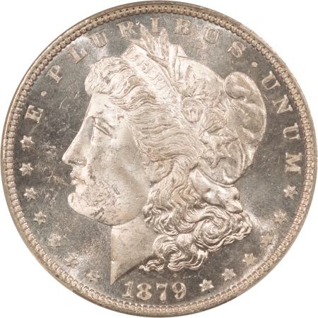 CAC Approved Coins 1879 $1 MORGAN DOLLAR – CAC MS-63 DMPL, CAC APPROVED!