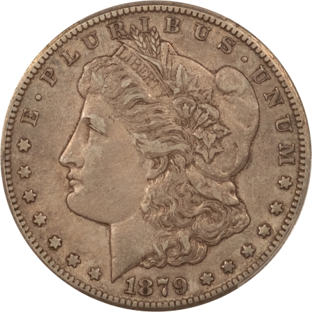 CAC Approved Coins 1879-CC $1 MORGAN DOLLAR, CAPPED DIE – CAC XF-45, CAC APPROVED! CARSON CITY!