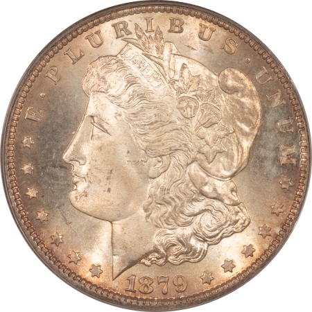 Morgan Dollars 1879-S $1 MORGAN DOLLAR – PCGS MS-66, OGH, FRESH & PQ W/ GREAT SKIN!