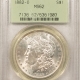 Morgan Dollars 1885-CC $1 MORGAN DOLLAR – PCGS MS-64, CARSON CITY!