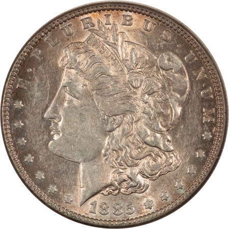 Morgan Dollars 1885 $1 MORGAN DOLLAR – HIGH GRADE, NEARLY UNCIRCULATED, LOOKS CHOICE!