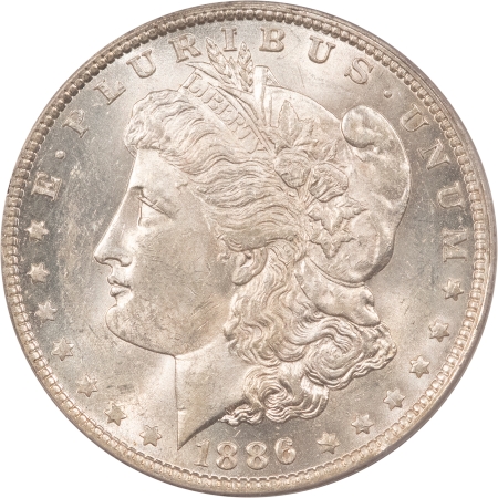 Morgan Dollars 1886-O $1 MORGAN DOLLAR – PCGS AU-58