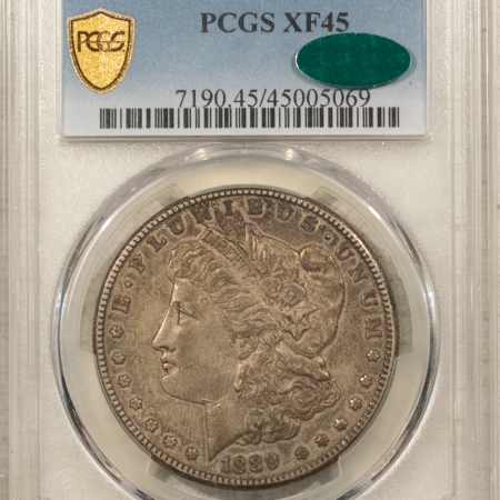 New Store Items 1889-CC $1 MORGAN DOLLAR – PCGS XF-45, CAC APPROVED! CARSON CITY!