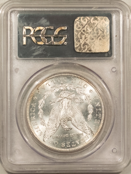 Morgan Dollars 1889-S $1 MORGAN DOLLAR – PCGS MS-63, BLAST WHITE! 2 PC OLD GREEN HOLDER! PQ!