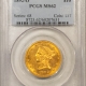 $10 1898 $10 LIBERTY GOLD EAGLE – NGC MS-64, LOWER POP! FATTY & PREMIUM QUALITY!