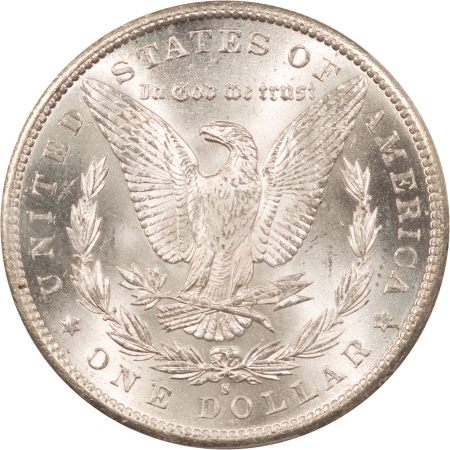 CAC Approved Coins 1897-S $1 MORGAN DOLLAR – PCGS MS-64, PREMIUM QUALITY! CAC APPROVED!