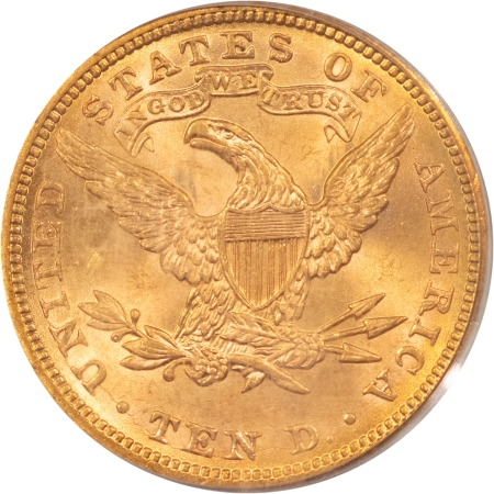 $10 1898 $10 LIBERTY GOLD EAGLE – PCGS MS-62