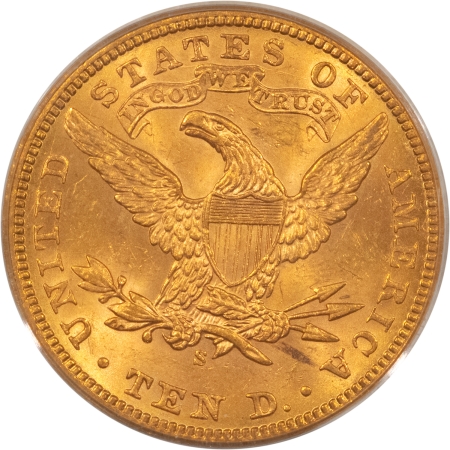 $10 1901-S $10 LIBERTY GOLD EAGLE – PCGS MS-63, PREMIUM QUALITY!