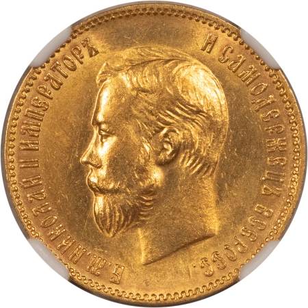 New Certified Coins 1904 AP 10R GOLD, Y-64 – NGC MS-63, FLASHY CHOICE, TOUGH!