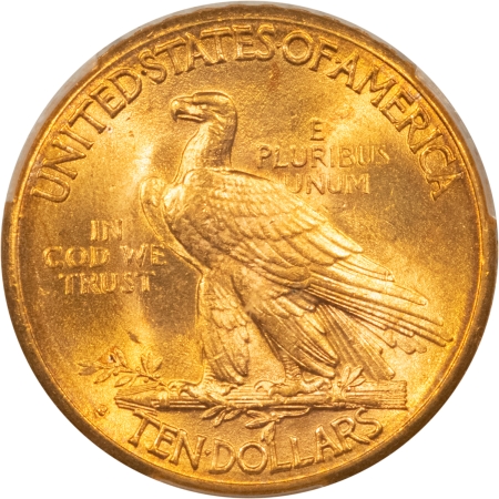 $10 1912-S $10 INDIAN GOLD EAGLE – PCGS MS-64 CAC, BLAZING LUSTER & PQ! TOUGH DATE!