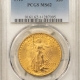 $20 1896 $20 LIBERTY GOLD DOUBLE EAGLE – PCGS MS-63, CHOICE BETTER DATE!