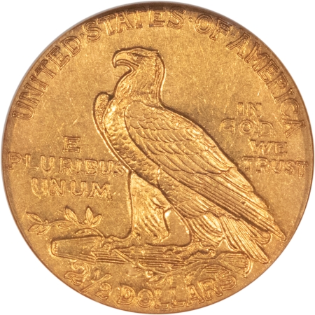 $2.50 1914 $2.50 INDIAN GOLD QUARTER EAGLE – NGC AU-58, TOUGH DATE!