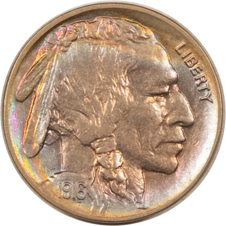 Buffalo Nickels 1916 BUFFALO NICKEL – UNCIRCULATED, PRETTY!