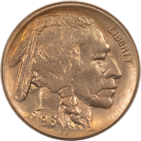 Buffalo Nickels 1916-D BUFFALO NICKEL – HIGH GRADE EXAMPLE!