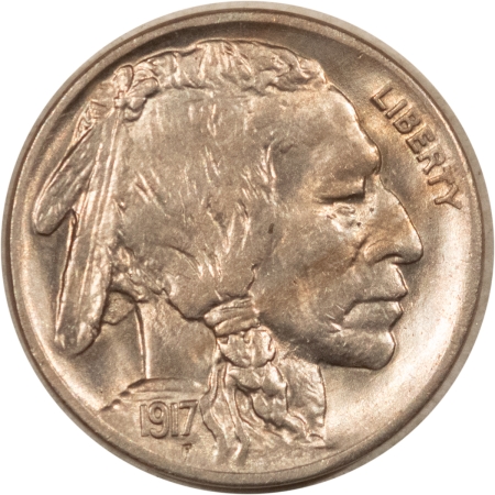 Buffalo Nickels 1917 BUFFALO NICKEL – UNCIRCULATED! CHOICE!