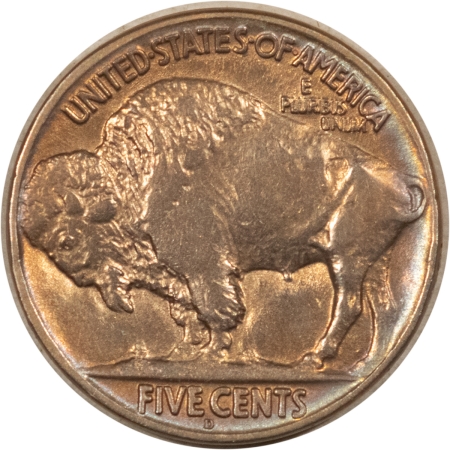 Buffalo Nickels 1918-D BUFFALO NICKEL – UNCIRCULATED DETAILS, OR NEARLY SO! BUT CLEANED!