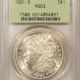 Morgan Dollars 1903-S $1 MORGAN DOLLAR – PCGS MS-63, PREMIUM QUALITY! SCARCE!