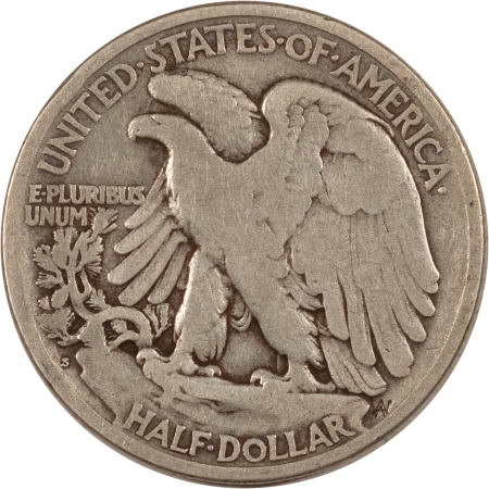 New Store Items 1921-S WALKING LIBERTY HALF DOLLAR – PLEASING CIRCULATED EXAMPLE!