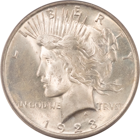 New Certified Coins 1923 PEACE DOLLAR – PCGS MS-64, FRESH!