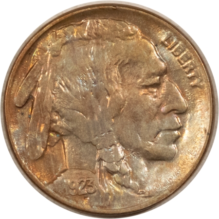 Buffalo Nickels 1923 BUFFALO NICKEL – HIGH GRADE, NEARLY UNCIRCULATED, LOOKS CHOICE!