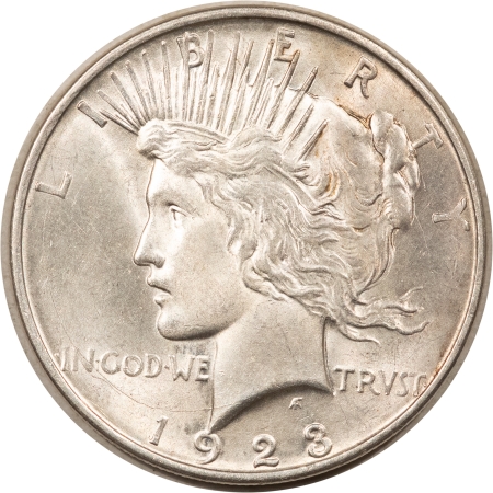 New Store Items 1923-D $1 PEACE DOLLAR – HIGH GRADE, NEARLY UNCIRCULATED, LOOKS CHOICE!