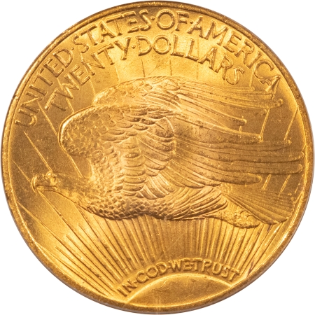 $20 1924 $20 ST GAUDENS GOLD DOUBLE EAGLE – PCGS MS-64, LUSTROUS!