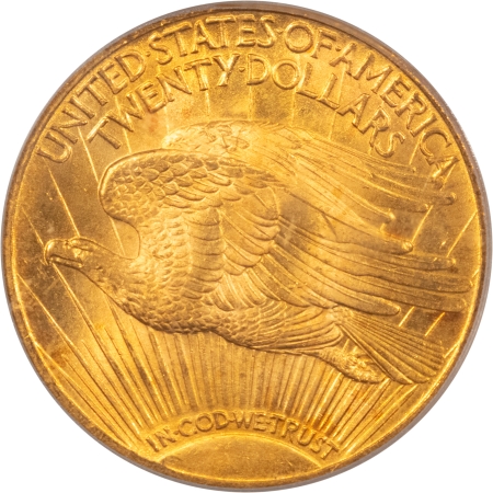 $20 1924 $20 ST GAUDENS GOLD DOUBLE EAGLE – PCGS MS-64, CAC APPROVED!