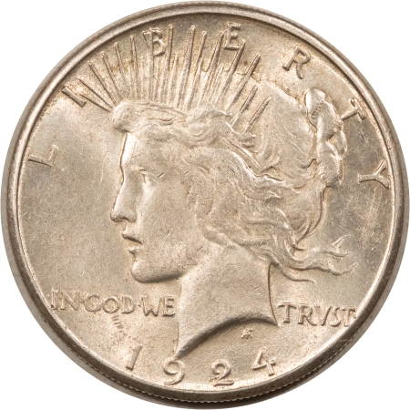 New Store Items 1924-S $1 PEACE DOLLAR – HIGH GRADE EXAMPLE!