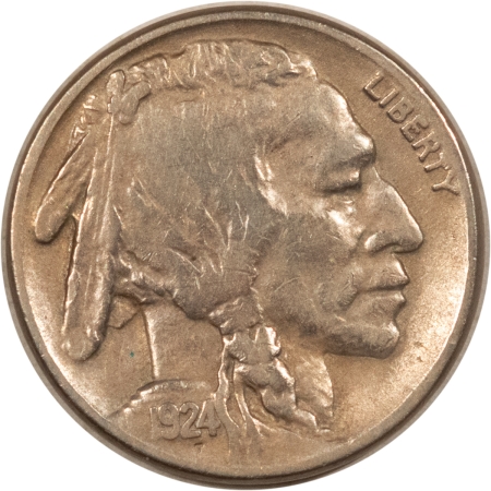 Buffalo Nickels 1924-S BUFFALO NICKEL – HIGH GRADE CIRCULATED EXAMPLE!