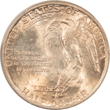 New Certified Coins 1925 STONE MOUNTAIN COMMEMORATIVE HALF DOLLAR – PCGS MS-65, FRESH WHITE GEM!