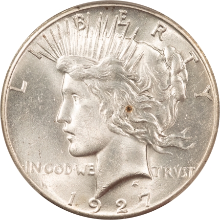 New Certified Coins 1927 $1 PEACE DOLLAR – PCGS MS-62