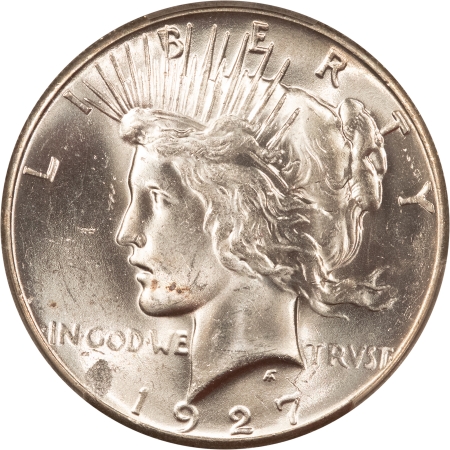 New Certified Coins 1927 $1 PEACE DOLLAR – PCGS MS-63, PREMIUM QUALITY!