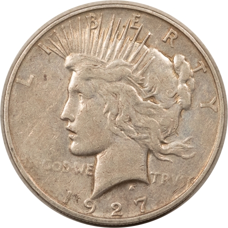 New Store Items 1927-D $1 PEACE DOLLAR – PLEASING CIRCULATED EXAMPLE!