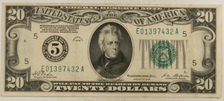 New Store Items 1928 $20 FEDERAL RESERVE NOTE, FR-2050E, RICHMOND