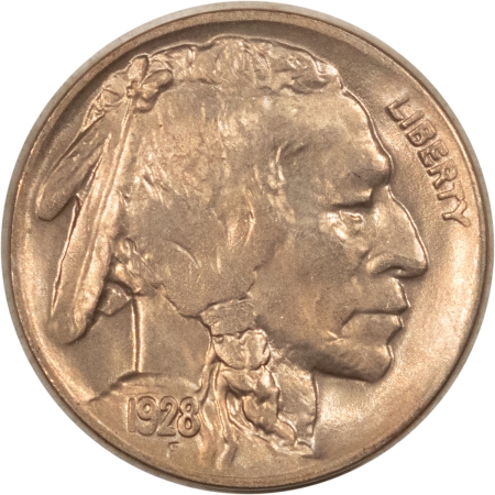 Buffalo Nickels 1928-D BUFFALO NICKEL – UNCIRCULATED, CHOICE!