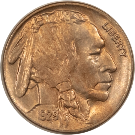 Buffalo Nickels 1929 BUFFALO NICKEL – UNCIRCULATED! PRETTY & LOOKS CHOICE!